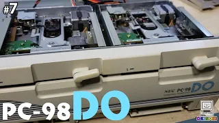 【ジャンクPC-98 DOレストア #7】5.25インチフロッピードライブをメンテナンスします。【FD-55GFR / FD1155D】