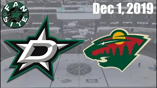 Dallas Stars @ Minnesota Wild | Dec 1 2019