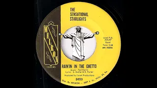 The Sensational Starlights - Rain'in In The Ghetto [Melron Records] Gospel Deep Soul 45