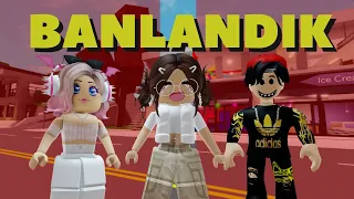 💥ARIGİLLER BENİ BÜTÜN EVLERDEN BANLADI😁AYŞEM ECE ARI💥ROBLOX Brookhaven🏡RP