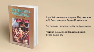 16. Господь пытается пойти во Вриндаван. Мадхья-лила. Шри Чайтанья-чаритамрита. Прабхупада