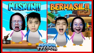 KIYOWO !! ATUN & MOMON BERHASIL BANGUN TEMPAT TINGGAL PENGUIN !! Feat @sapipurba Penguin Tycoon ROBLOX