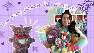 Everything I crocheted in January 2024 | Custom order work | New crochet pattern dropping soon