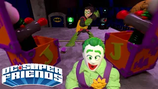Joker Tricks Robin and Batman | Kids Action Show | Super Hero Cartoons | DC Super Friends