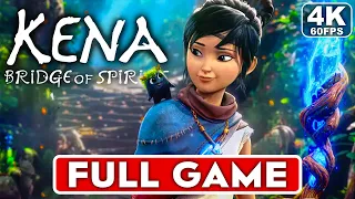 KENA BRIDGE OF SPIRITS Gameplay Walkthrough Part 1 FULL GAME [4K 60FPS PS5/PC] - No Commentary