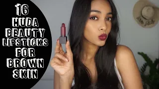 POWER BULLET MATTE LIPSTICK SWATCHES