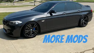 More Cosmetic BMW F10 535i  Mods