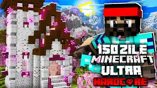 Am Supravietuit 150 de Zile pe Minecraft Ultra Hardcore 1.20