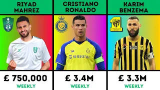 Saudi Pro League football stars’ weekly salaries revealed 2023/24