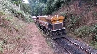 Original Yellow WDG4 Pulling A Petroleum Train to MRPL !