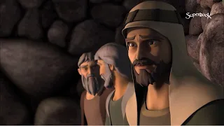 Superbook - Ruth Official Clip - Will Boaz take the big responsibility of helping Ruth?