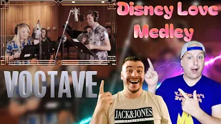 Wow! Voctave Sings Disney Love medley And It's Amazing! REACTION!!!