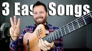 3 EASY Classical Guitar Songs! - With TAB!