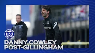 Danny Cowley post-match | Pompey 3-1 Gillingham