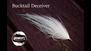 Fly Tying: Beginner Predator Flies - Part 1: Bucktail Deceiver