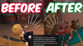 [NEW] MECHANIC BEFORE & AFTER BUFF COMPARISON Identity V