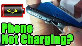 Phone not charging? How to fix/ clean your own charging port. Samsung, iPhone, Android and more!