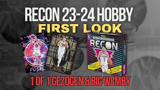 1 of 1 GEZOGEN & BIG WEMBY🤯 RECON 2023-24 HOBBY BOX FIRST LOOK & GIVEAWAY!