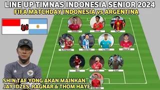 Timnas Indonesia vs Argentina  Uji Coba Maret 2024 - Prediksi Line Up Timnas Bersama Thom Haye