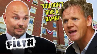 Gordon is APPALLED By Selfish Hotel Owner | Hotel Hell | Full Episode | Filth