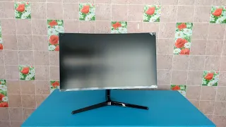 Распаковка монитора Samsung Curved C27JG54