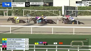 Gulfstream Park Carrera 10 - 26 de Enero 2024