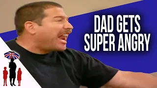 Fireman Dad's Anger Rubs Off On Kids | Supernanny