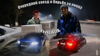 ОЧЕРЕДНОЙ ЗАЕЗД И БОРЬБА ЗА ПИЦЦУ (AUDI RS6 800hp VS SUBARU IMPREZA 400hp+)