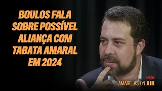 Boulos fala sobre possível aliança com Tabata Amaral em 2024