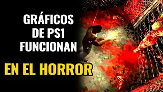 Los GRÁFICOS de PS1 en el HORROR funcionan muy bien ¿Por qué?