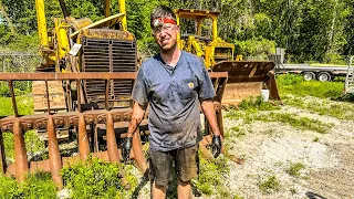 My dad was right about this scrapped CAT track Loader