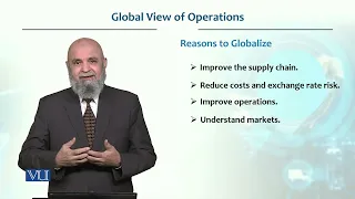 Global View of Operations | Production / Operations management | MGT713_Topic012