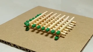 How to make Matchstick Cube without Glue 2020 | Let's see experiments