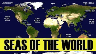 Seas of the World || Seas in the World || List of seas - World Geography