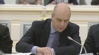 Путин оставил Силуанова на отдельный разговор