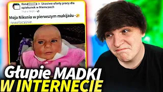 GŁUPIE MADKI W INTERNECIE