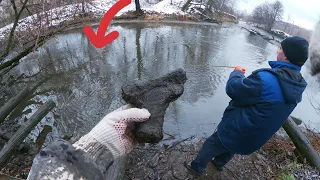 Вытащили Пистолет Люгер из воды на Поисковый Магнит