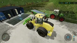 Loading grass bales, selling grass bales and plowing |Gelderland |Fs22 |Ps4|