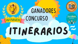 Ganadores del concurso de itinerarios de Docentesgamificando y Sandbox..