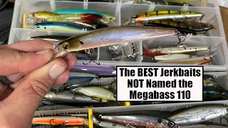 The BEST Jerkbaits NOT Named the Megabass 110