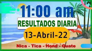 11 AM Sorteo Loto Diaria Nicaragua │ 13 Abril 2022