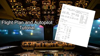 How to Make Flight Plan And Use Autopilot | Msfs 2020