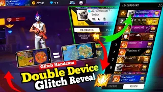 Br Rank Double Device Glitch Reveal Free Fire Br Rank Double plus Glitch Reveal