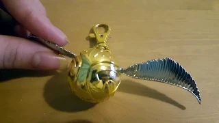 ✅  How To Use Harry Potter Gold Snitch Pewter Key Ring Review