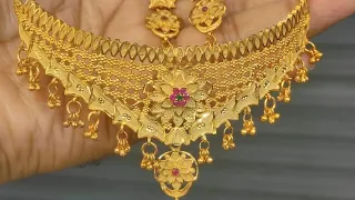 Gold jewellery designs chaukhat 2024 jewellery designs full designs  🥰🥰