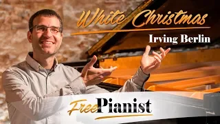 White Christmas - C Major - KARAOKE / PIANO ACCOMPANIMENT - Irving Berlin