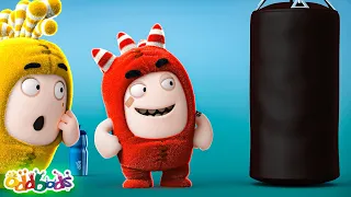 Odd Boxing Lesson | Oddbods - Sports & Games Cartoons for Kids