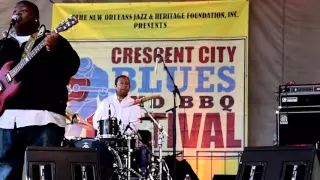 Christone "Kingfish" Ingram at the Crescent City Blues & BBQ Festival - Purple Rain