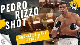 PEDRO RIZZO, THE STRONGEST KICK IN THE UFC IS CHALLENGED BY BRAZILIAN JOURNALIST! MMA-UFC-CHAMPION