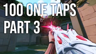 100 one taps in one video P3 - Valorant